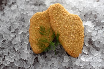 Sprödbakad Laxschnitzel 110/130